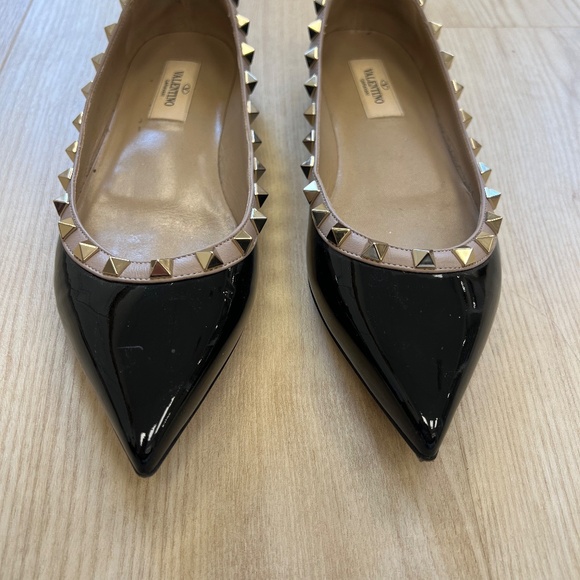 Valentino rockstud flats size 37 - Picture 2 of 6